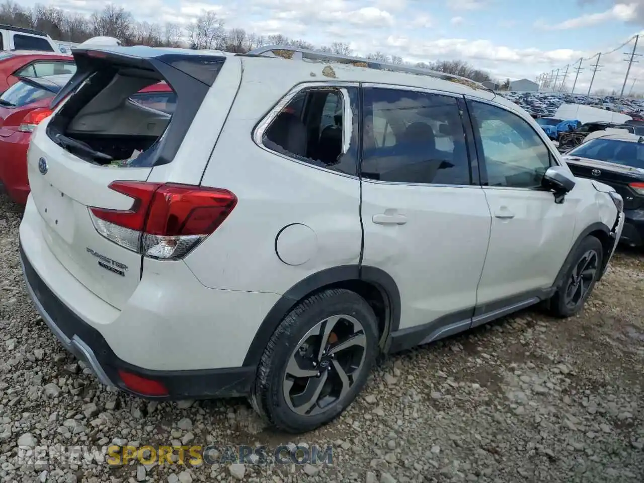 3 Photograph of a damaged car JF2SKAMC1RH502609 SUBARU FORESTER 2024