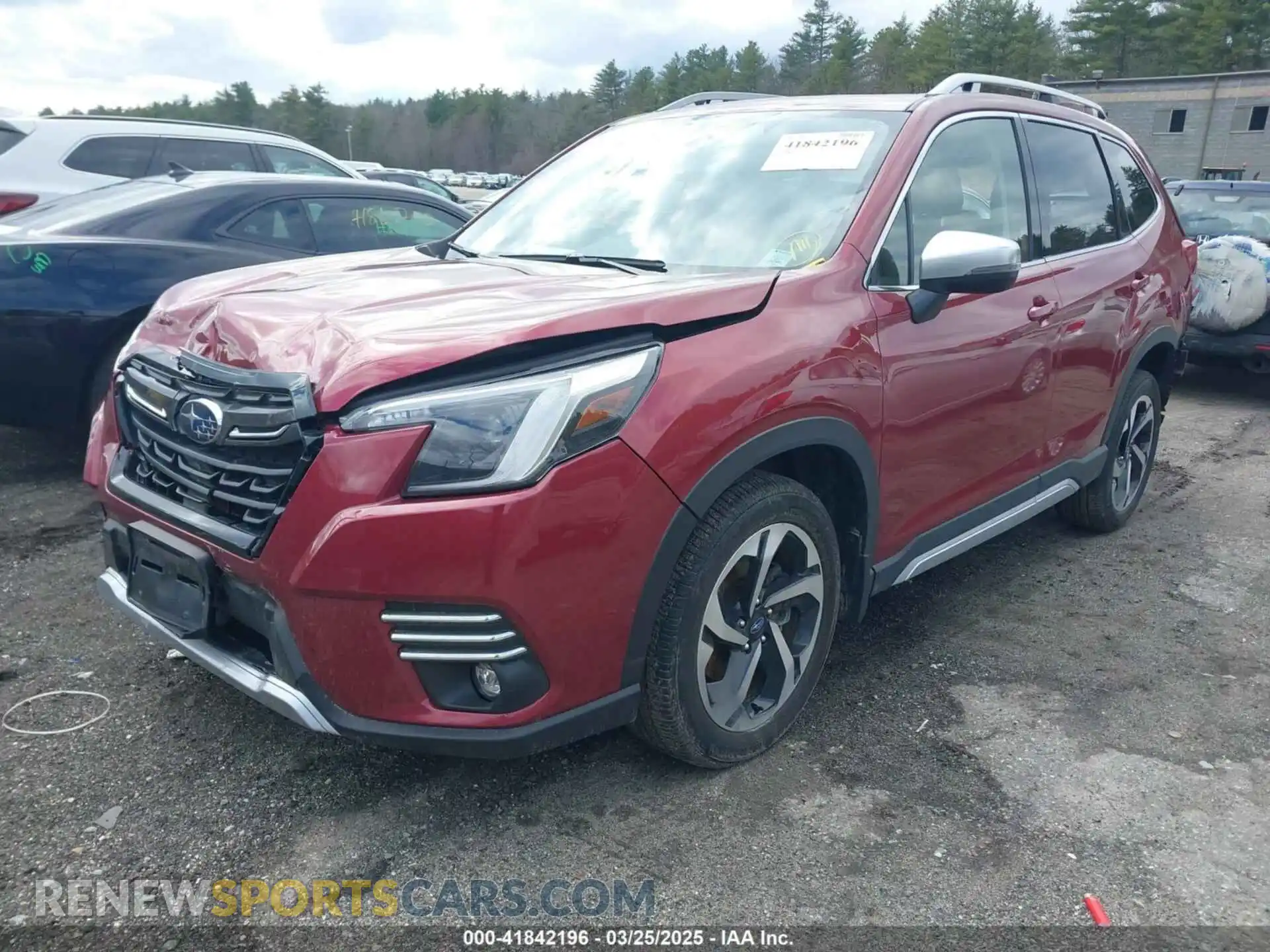 2 Photograph of a damaged car JF2SKAMC5RH411407 SUBARU FORESTER 2024