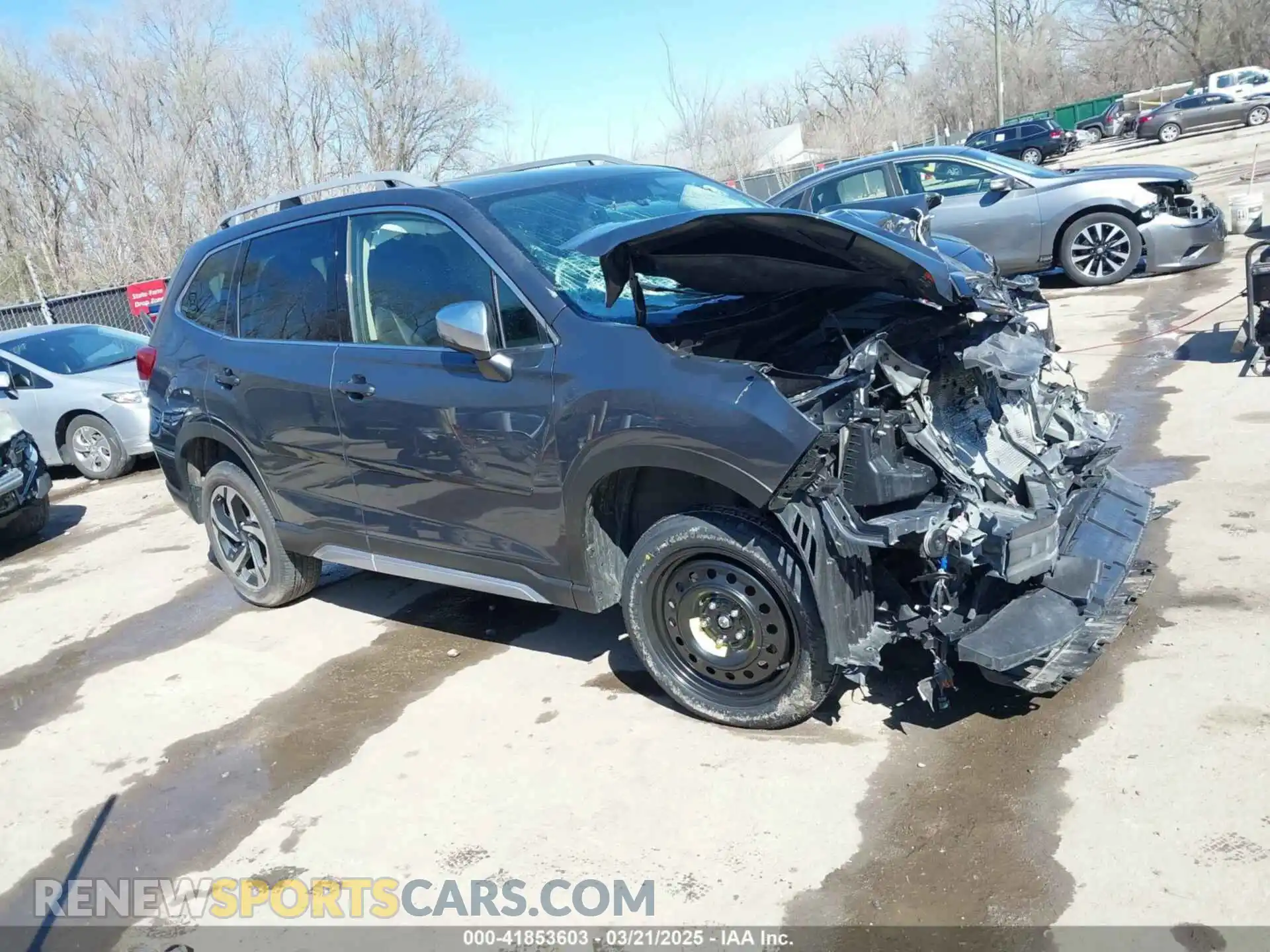 1 Photograph of a damaged car JF2SKAMC7RH411215 SUBARU FORESTER 2024