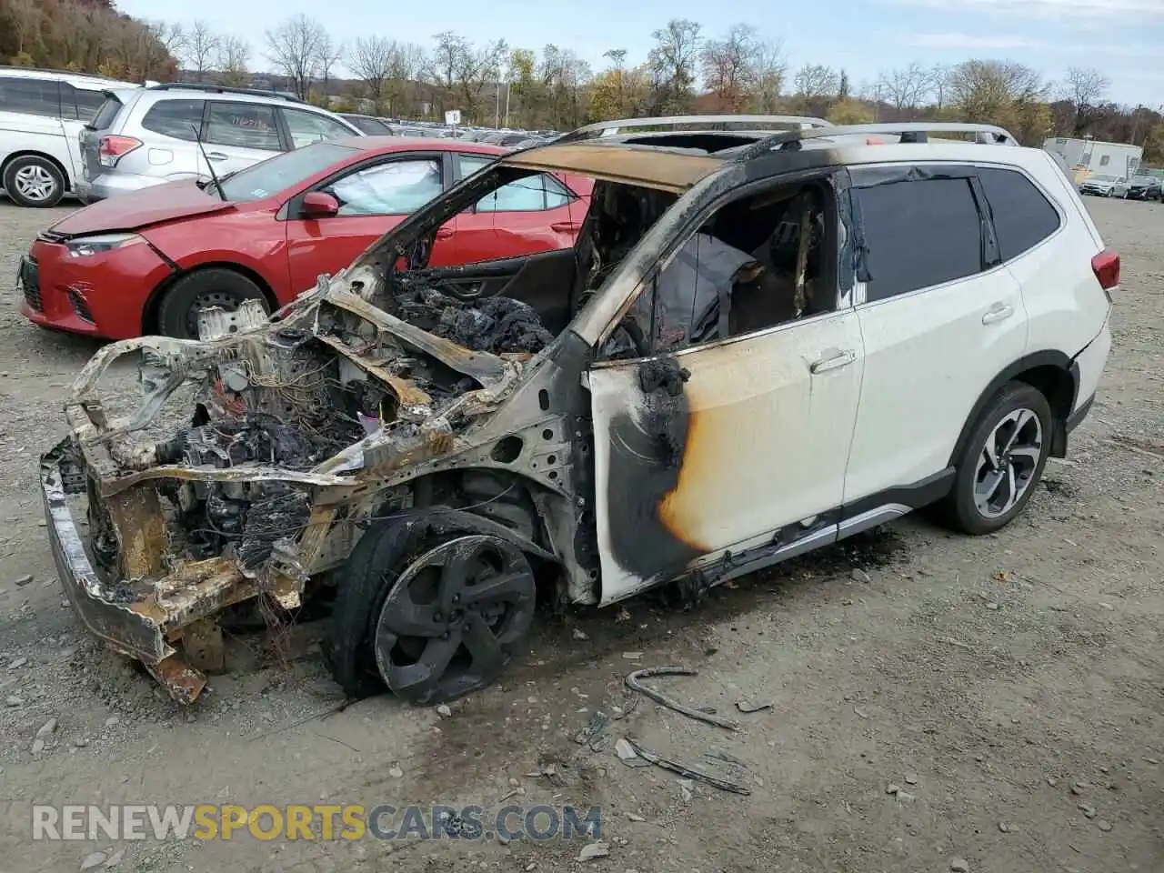 1 Photograph of a damaged car JF2SKAMC8RH463193 SUBARU FORESTER 2024
