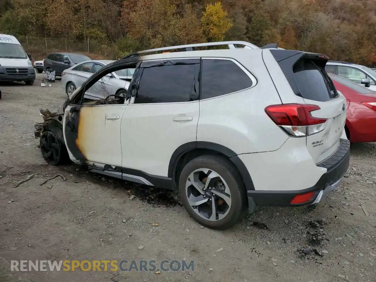 2 Photograph of a damaged car JF2SKAMC8RH463193 SUBARU FORESTER 2024