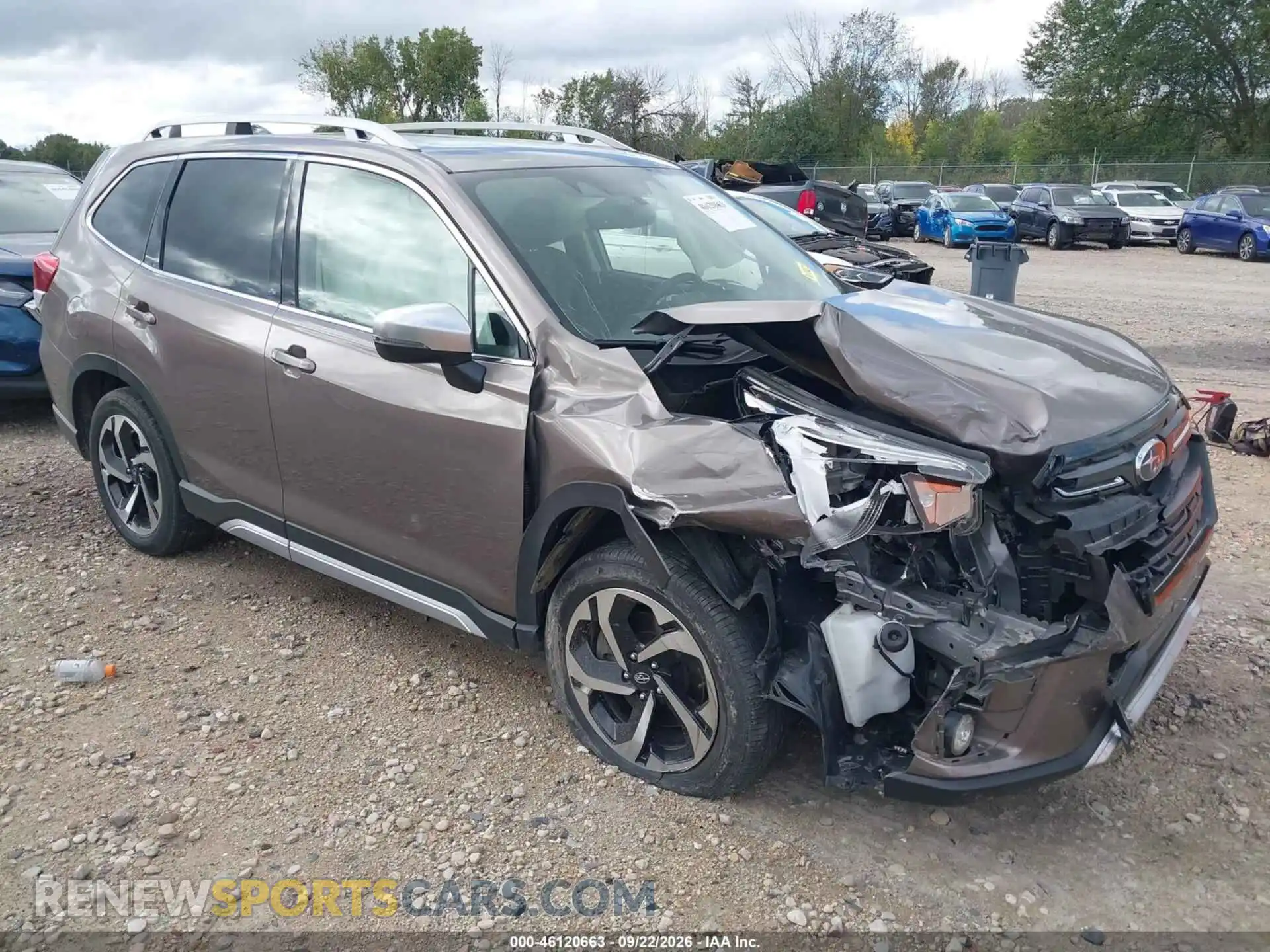 1 Photograph of a damaged car JF2SKAMC8RH498543 SUBARU FORESTER 2024