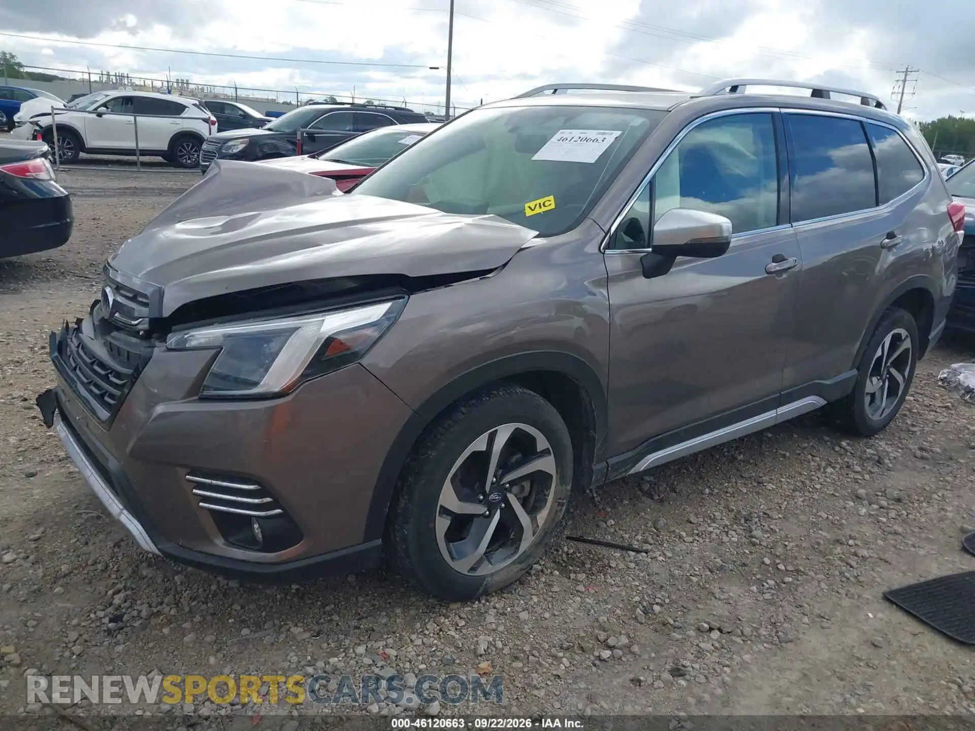 2 Photograph of a damaged car JF2SKAMC8RH498543 SUBARU FORESTER 2024