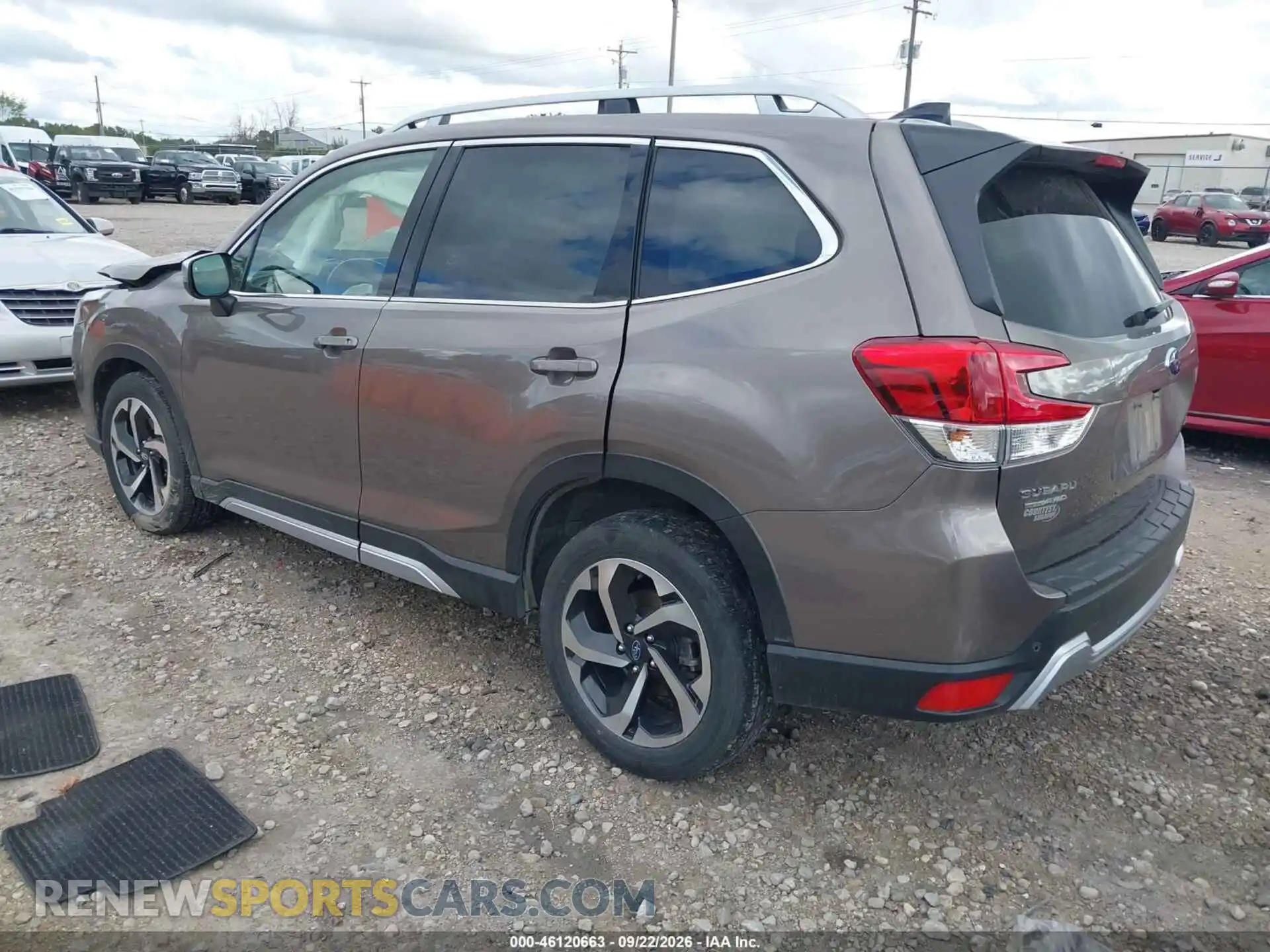 3 Photograph of a damaged car JF2SKAMC8RH498543 SUBARU FORESTER 2024