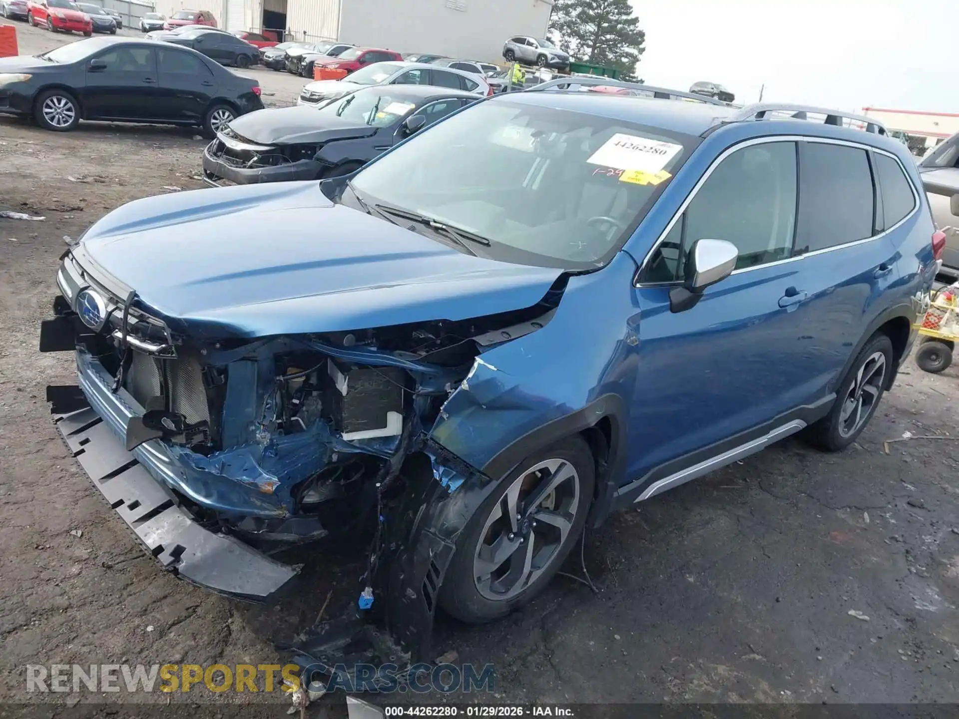 2 Photograph of a damaged car JF2SKAMC9RH436729 SUBARU FORESTER 2024