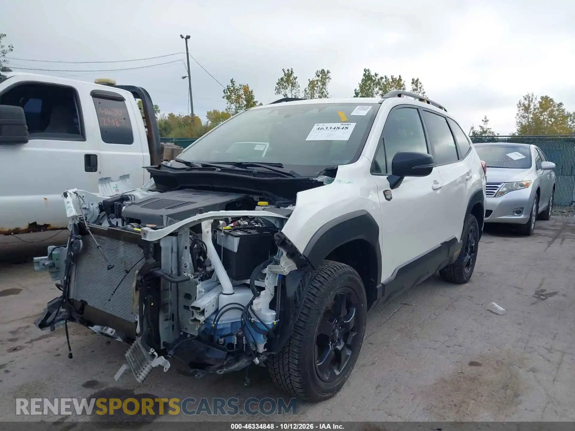 2 Photograph of a damaged car JF2SKAJCXSH403555 SUBARU FORESTER 2025