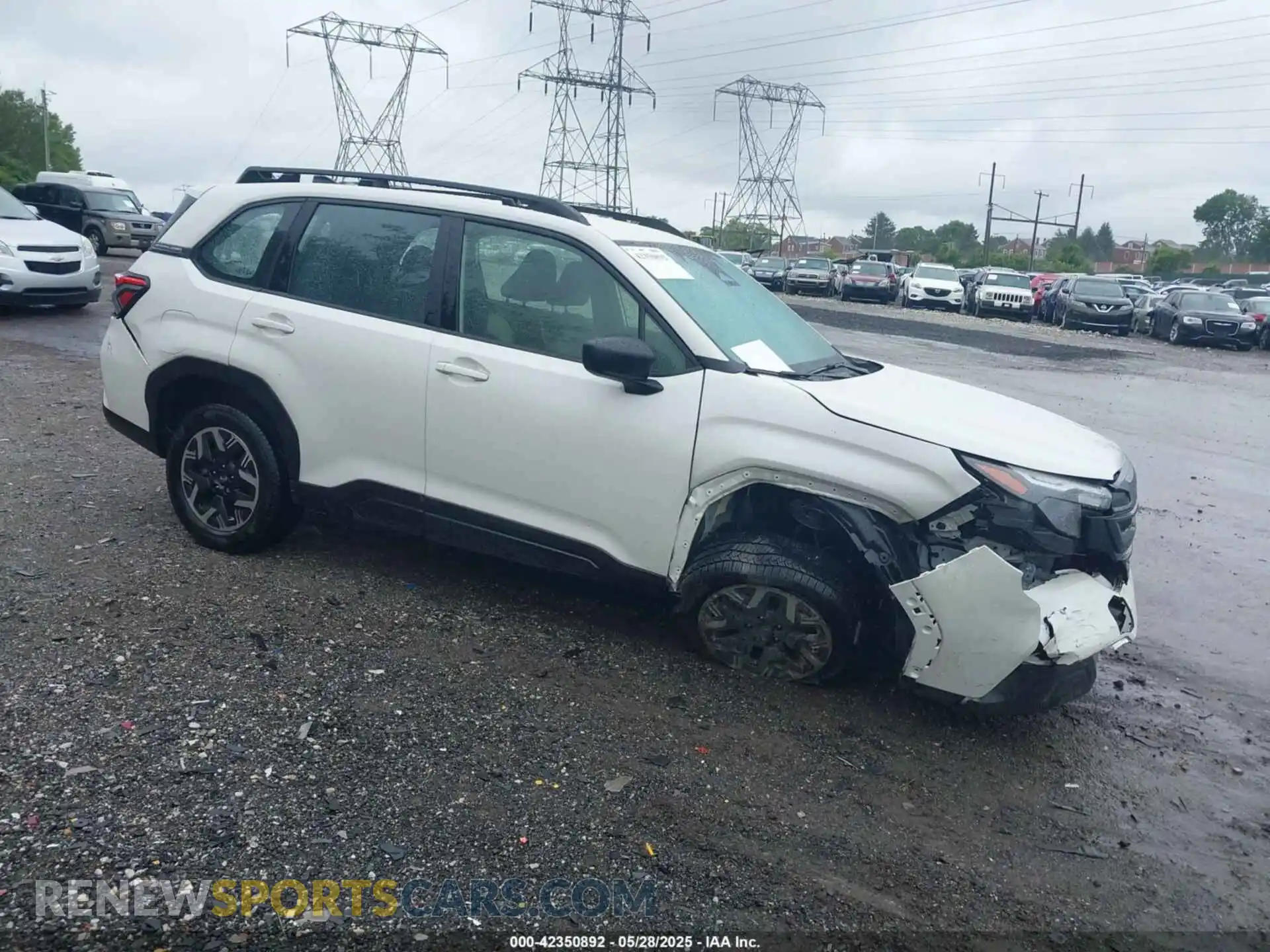 1 Photograph of a damaged car JF2SLDAC0SH407161 SUBARU FORESTER 2025