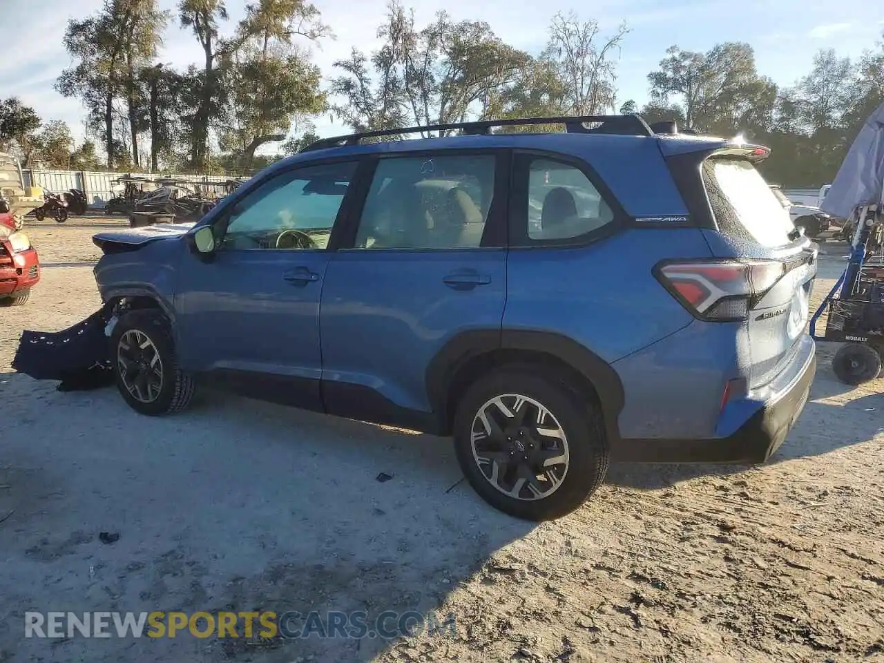 2 Photograph of a damaged car JF2SLDAC0SH522455 SUBARU FORESTER 2025