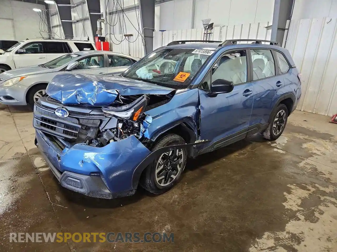 1 Photograph of a damaged car JF2SLDAC1SH565833 SUBARU FORESTER 2025