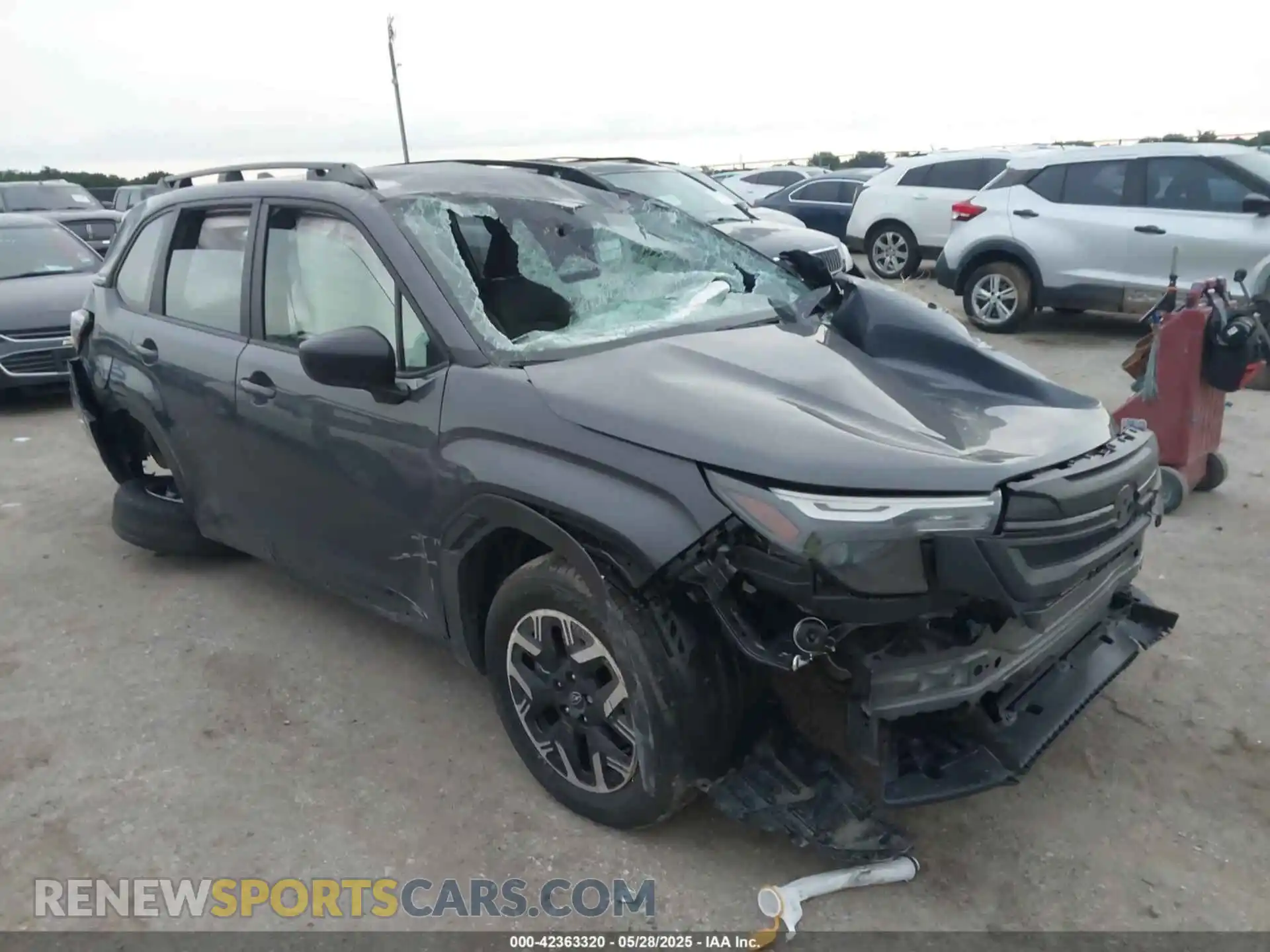 1 Photograph of a damaged car JF2SLDAC2SH496957 SUBARU FORESTER 2025