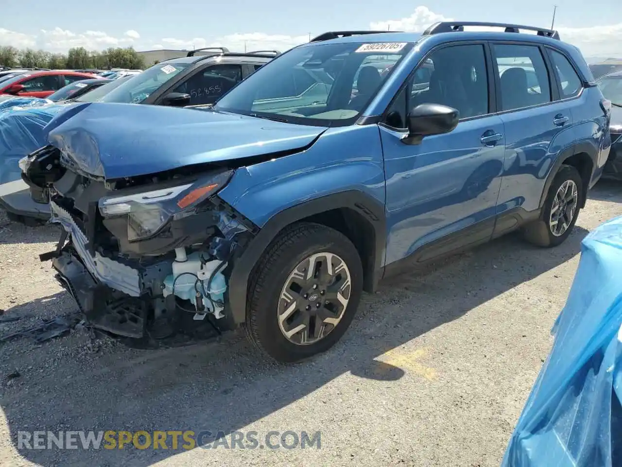 1 Photograph of a damaged car JF2SLDAC2SH557336 SUBARU FORESTER 2025