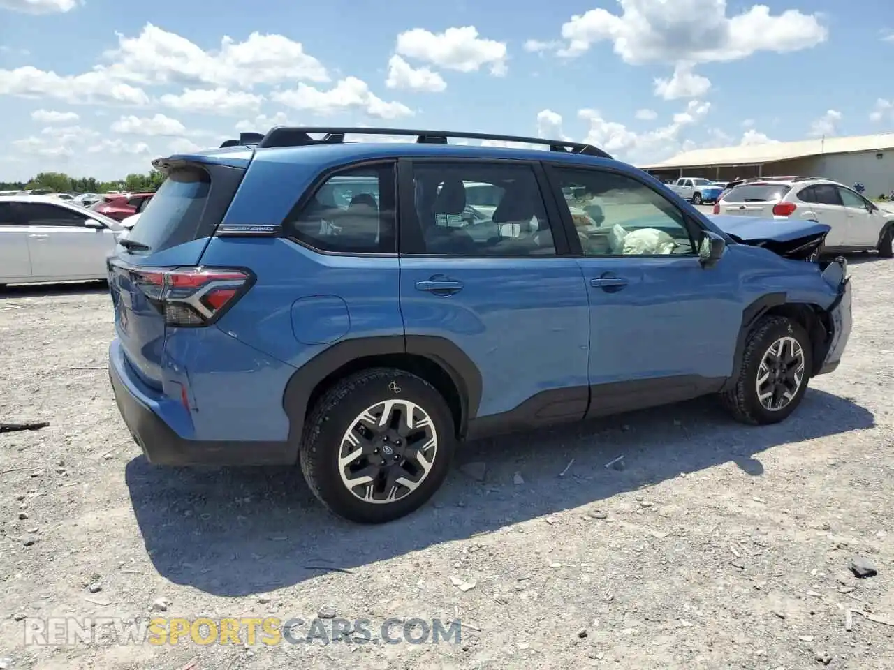 3 fotografías del automóvil dañado JF2SLDAC4SH415702 SUBARU FORESTER 2025