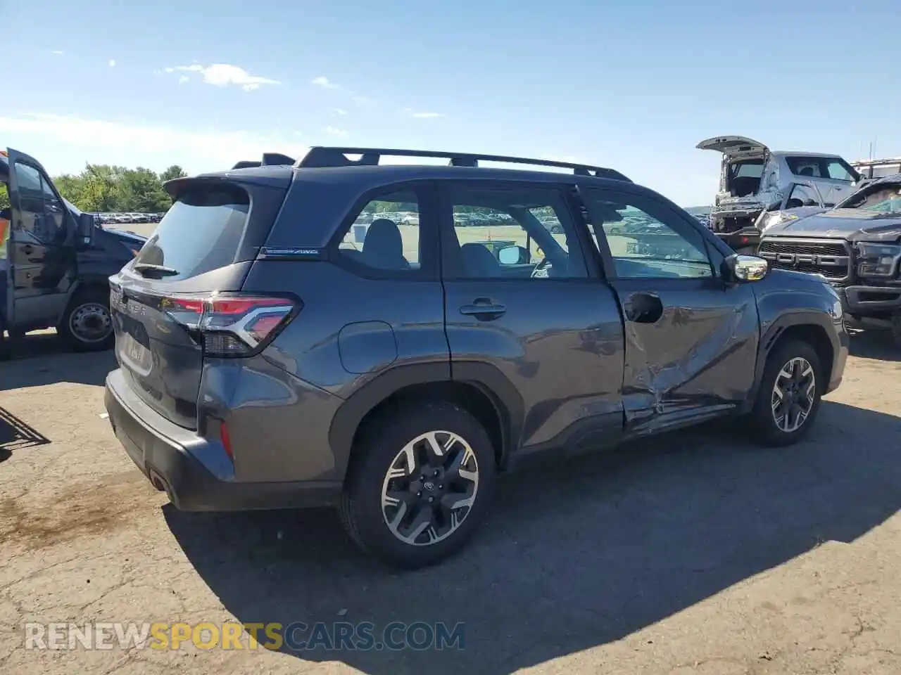 3 Photograph of a damaged car JF2SLDAC4SH482347 SUBARU FORESTER 2025