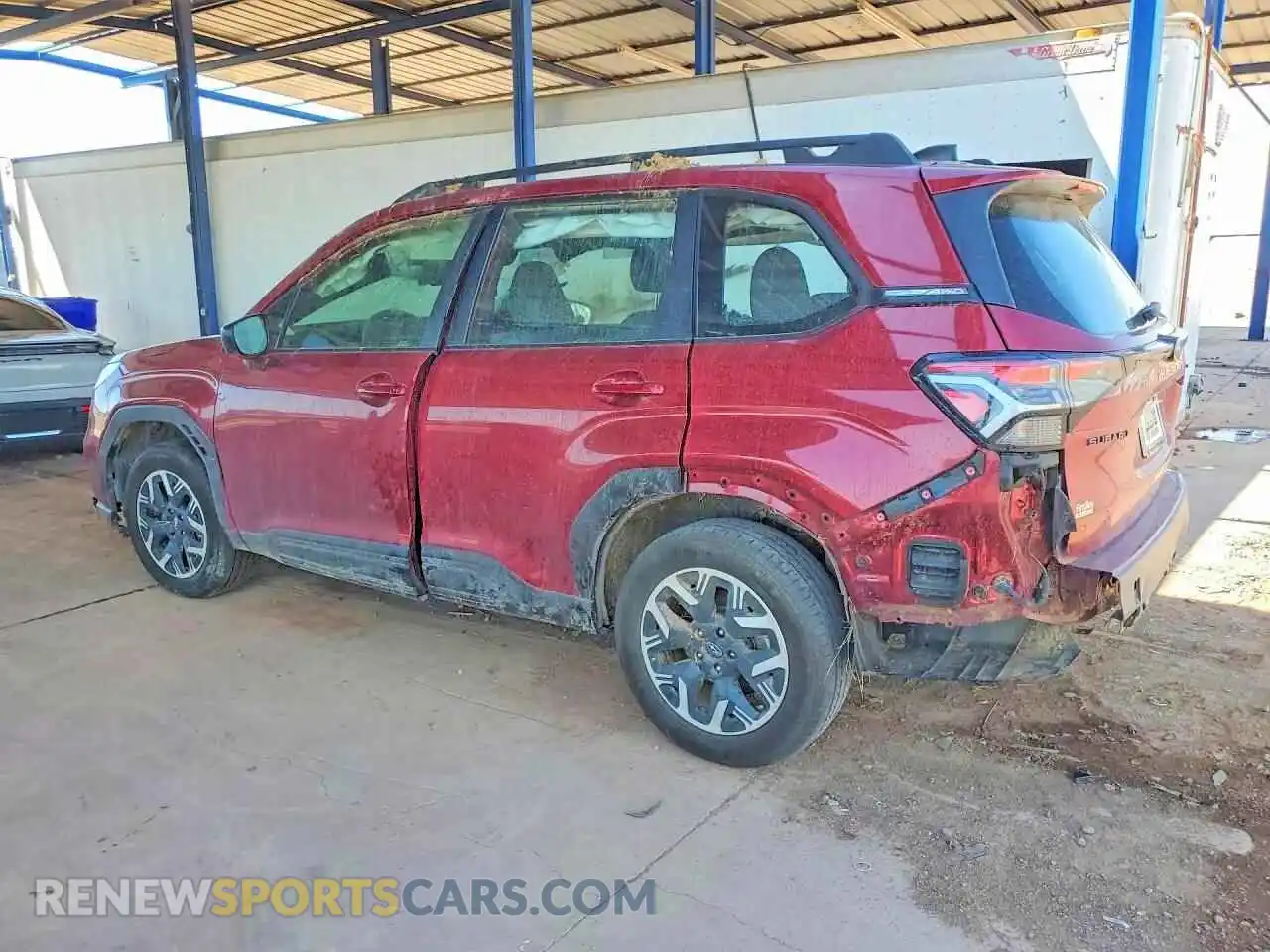 2 Фотография поврежденного автомобиля JF2SLDAC4SH556818 SUBARU FORESTER 2025