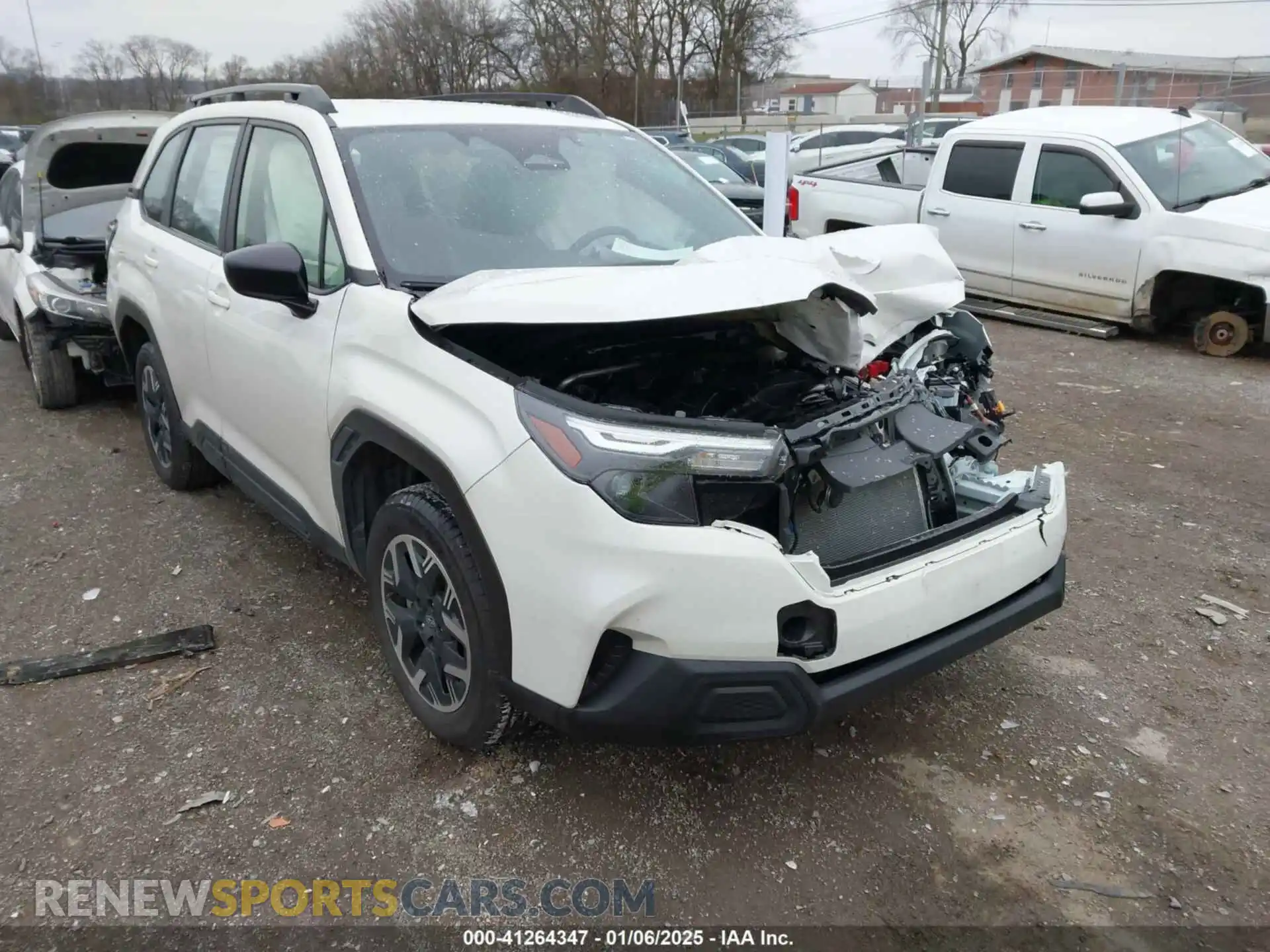 1 Photograph of a damaged car JF2SLDAC5SH401307 SUBARU FORESTER 2025