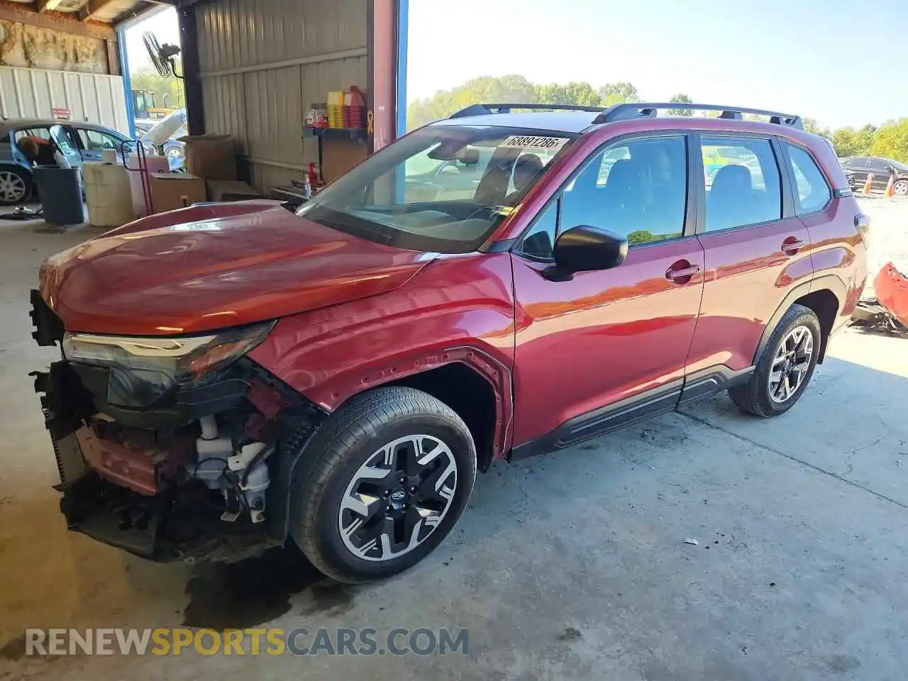 1 Фотография поврежденного автомобиля JF2SLDAC5SH409911 SUBARU FORESTER 2025