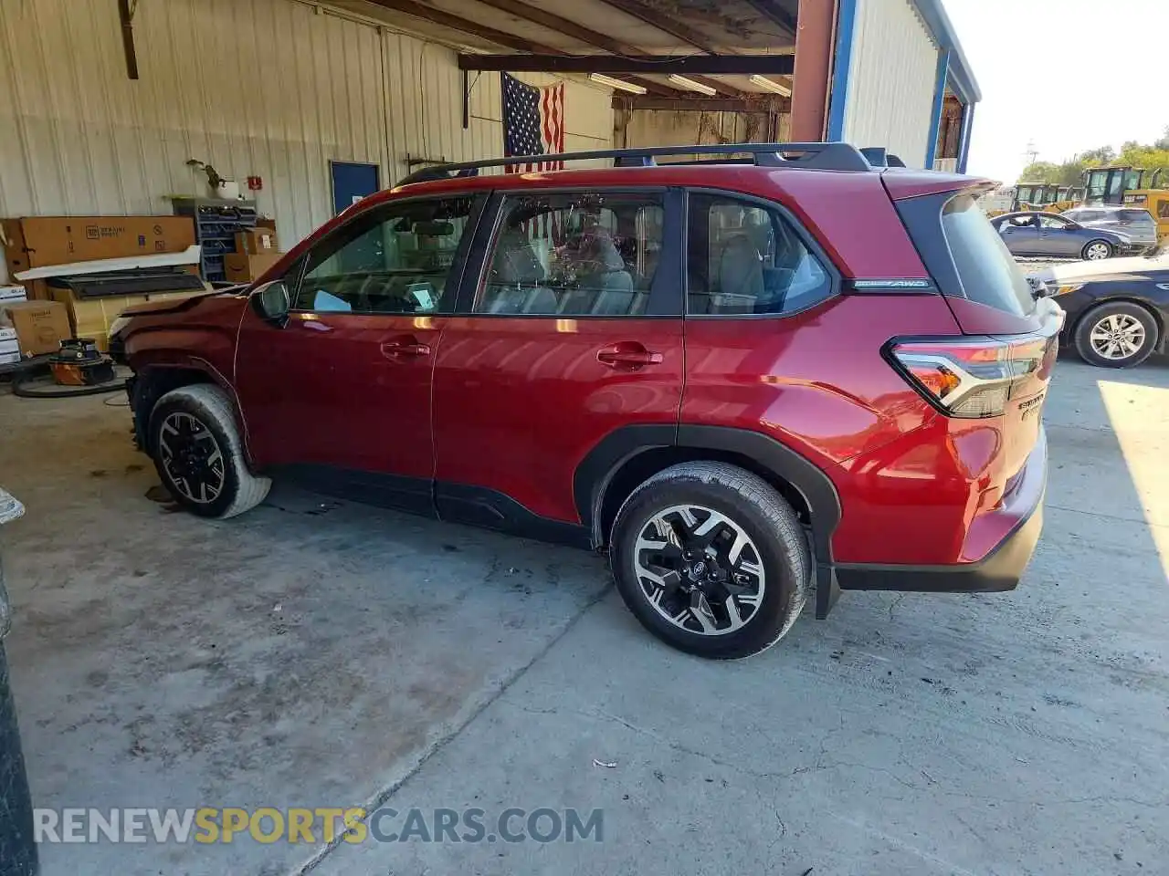 2 Фотография поврежденного автомобиля JF2SLDAC5SH409911 SUBARU FORESTER 2025
