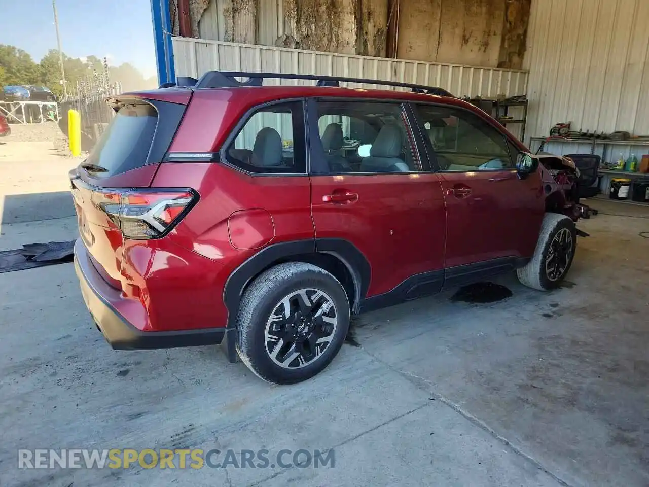 3 Фотография поврежденного автомобиля JF2SLDAC5SH409911 SUBARU FORESTER 2025