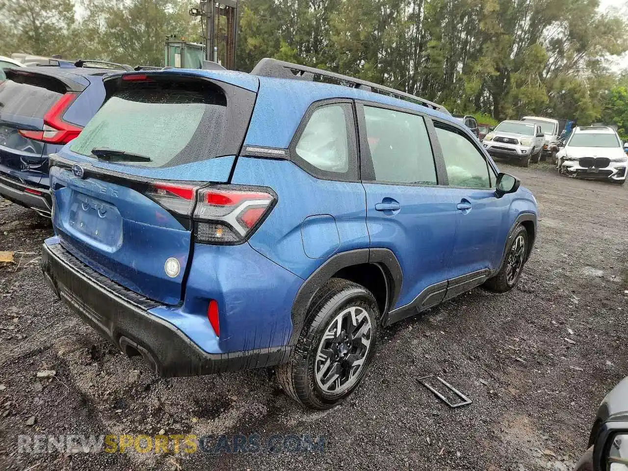 3 Photograph of a damaged car JF2SLDAC5SH587916 SUBARU FORESTER 2025