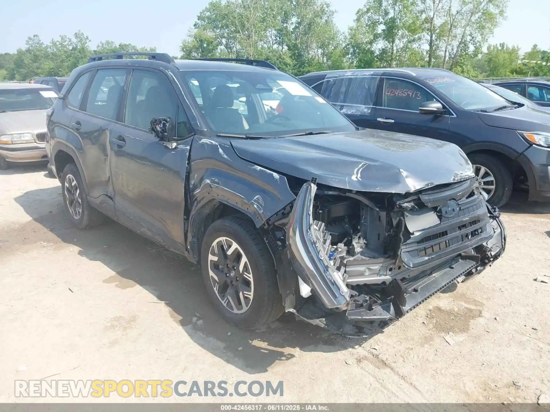 1 Photograph of a damaged car JF2SLDAC6SH413255 SUBARU FORESTER 2025