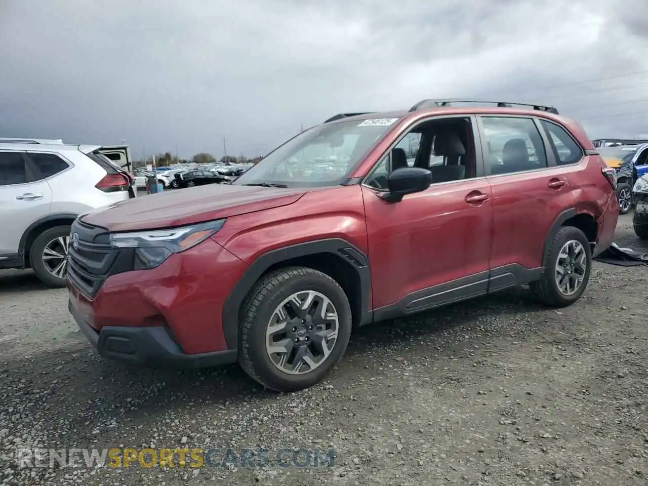 1 Photograph of a damaged car JF2SLDAC7SH472198 SUBARU FORESTER 2025
