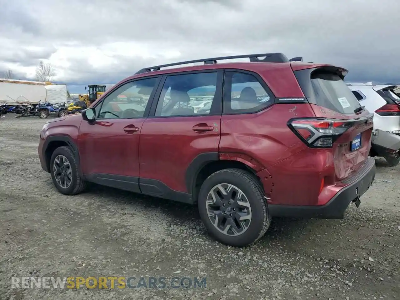 2 Photograph of a damaged car JF2SLDAC7SH472198 SUBARU FORESTER 2025