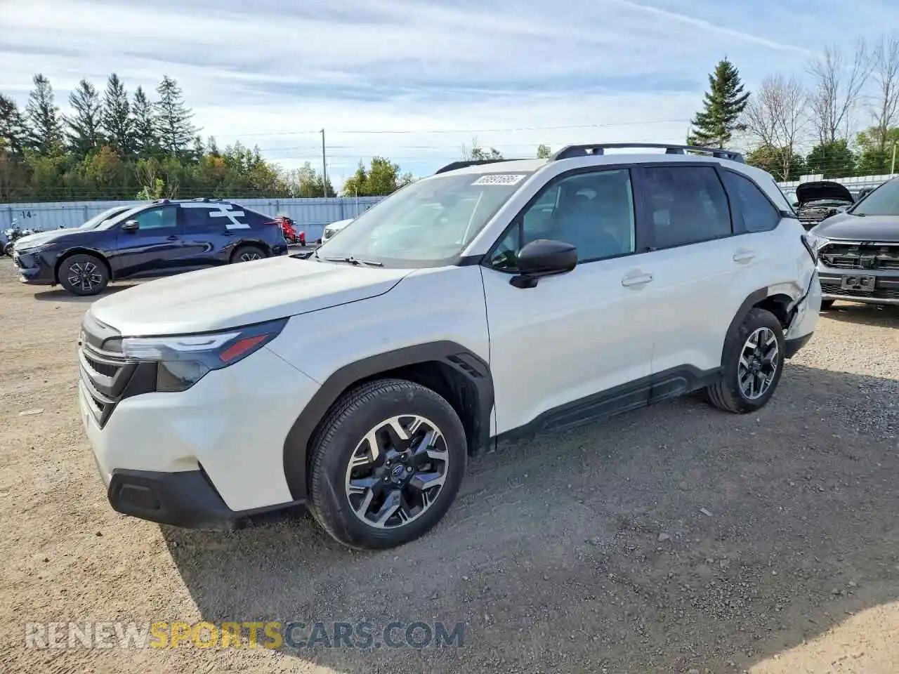1 Photograph of a damaged car JF2SLDAC7SH535493 SUBARU FORESTER 2025