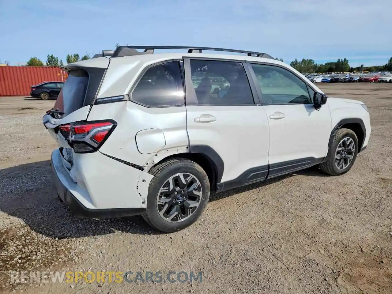 3 Photograph of a damaged car JF2SLDAC7SH535493 SUBARU FORESTER 2025