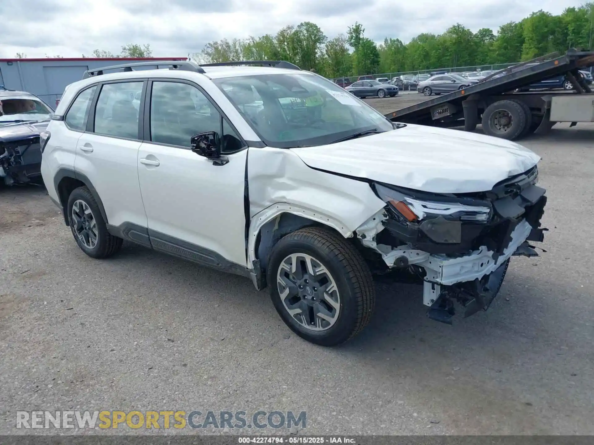1 Photograph of a damaged car JF2SLDAC8SH536104 SUBARU FORESTER 2025