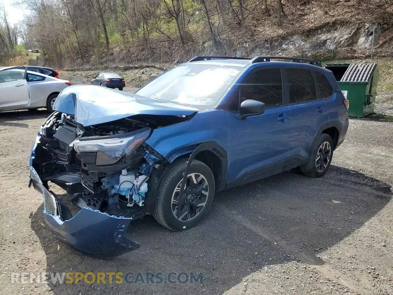 1 fotografías del automóvil dañado JF2SLDAC9SH551520 SUBARU FORESTER 2025