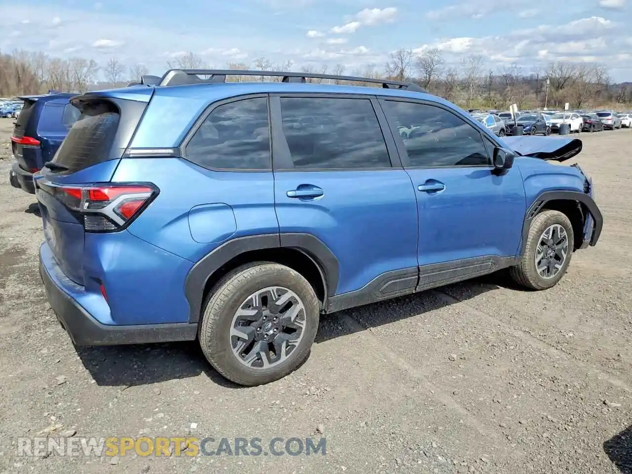 3 fotografías del automóvil dañado JF2SLDAC9SH551520 SUBARU FORESTER 2025