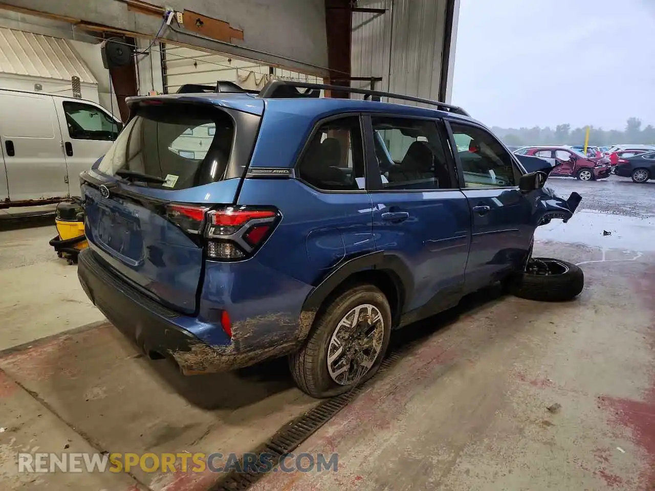 3 Photograph of a damaged car JF2SLDACXSH435081 SUBARU FORESTER 2025