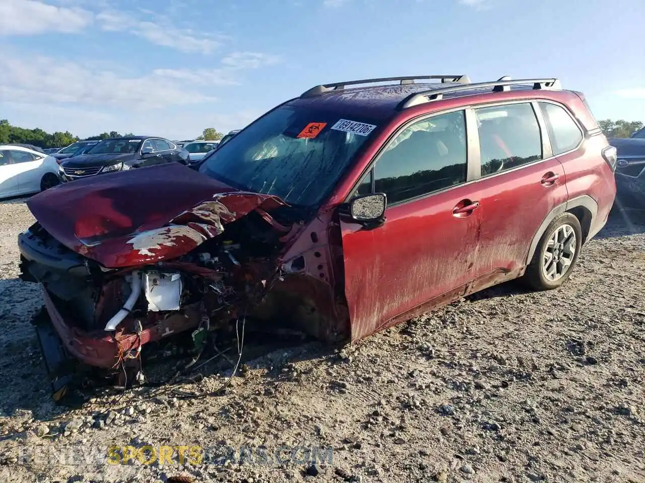 1 Фотография поврежденного автомобиля JF2SLDACXSH449143 SUBARU FORESTER 2025