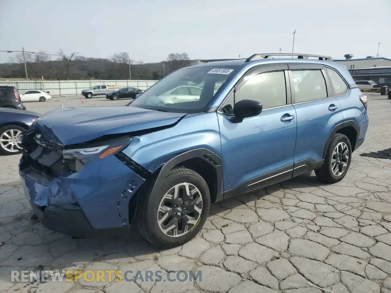 1 Photograph of a damaged car JF2SLDACXSH497631 SUBARU FORESTER 2025