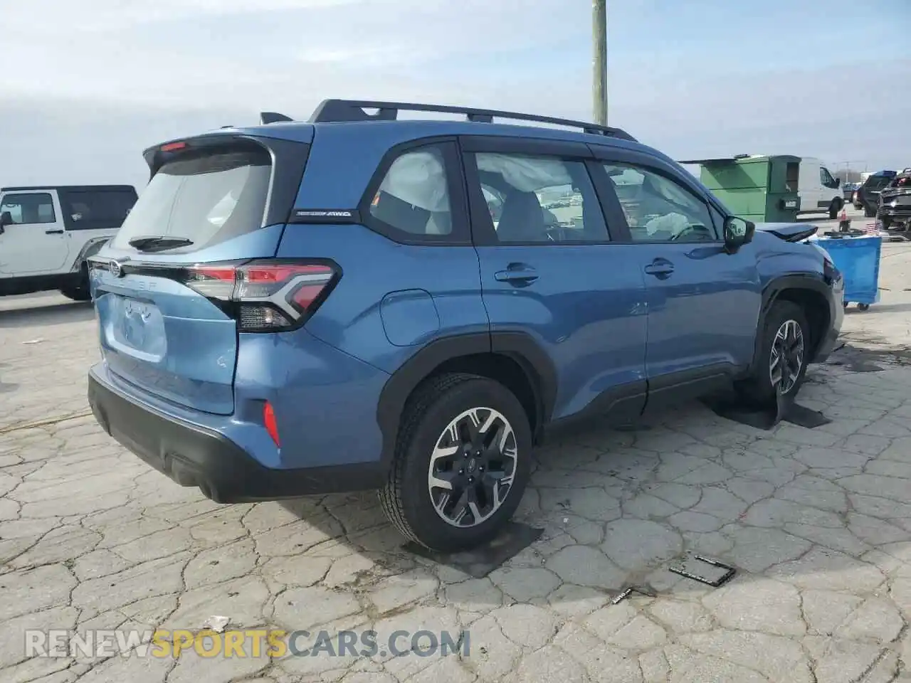 3 Photograph of a damaged car JF2SLDACXSH497631 SUBARU FORESTER 2025