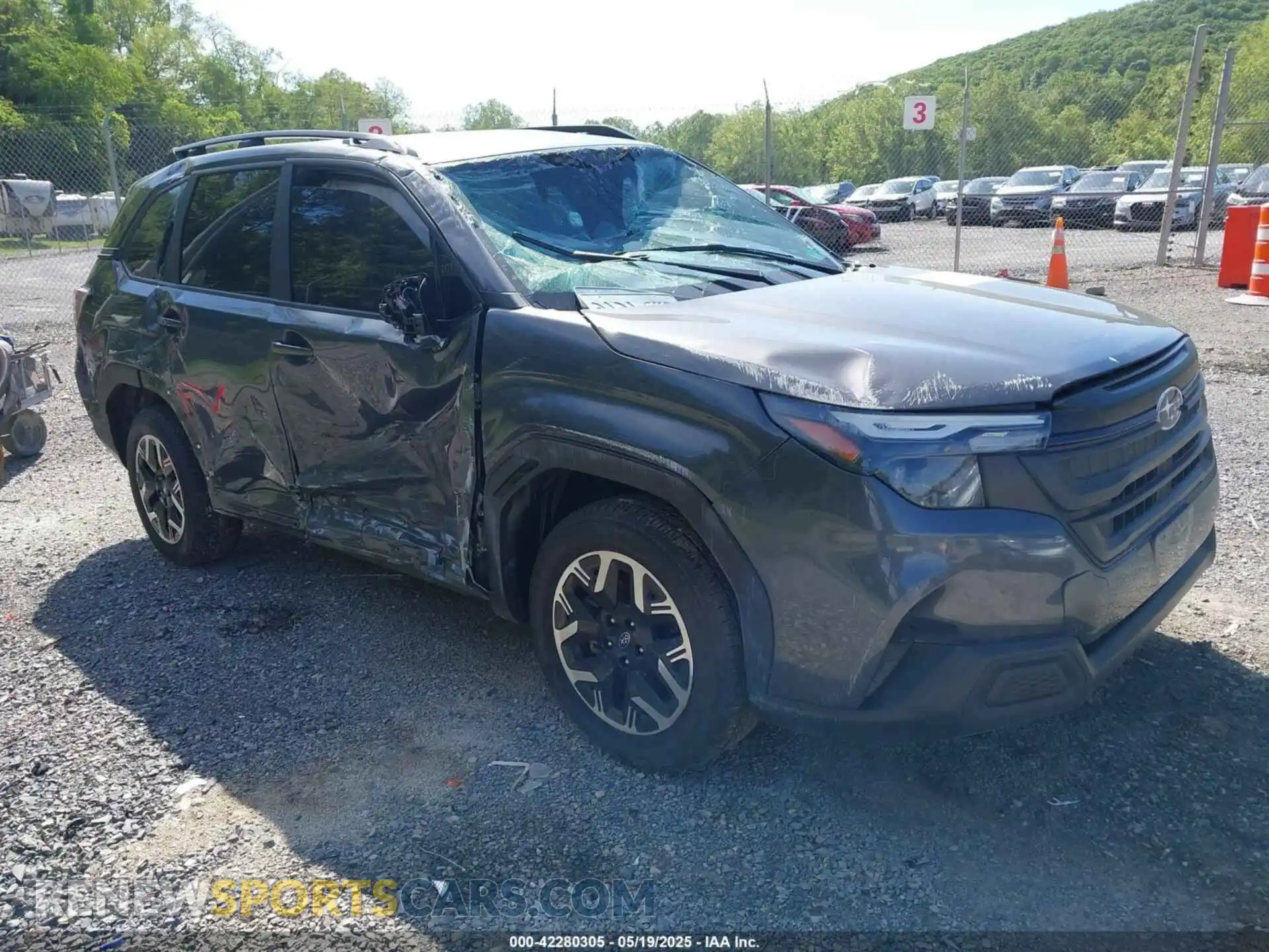 1 Photograph of a damaged car JF2SLDACXSH527887 SUBARU FORESTER 2025