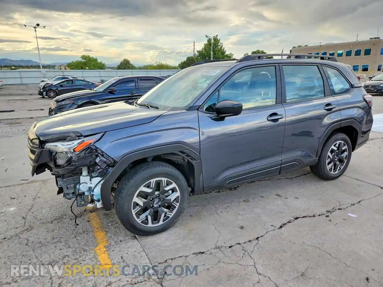 1 Photograph of a damaged car JF2SLDACXSH546441 SUBARU FORESTER 2025