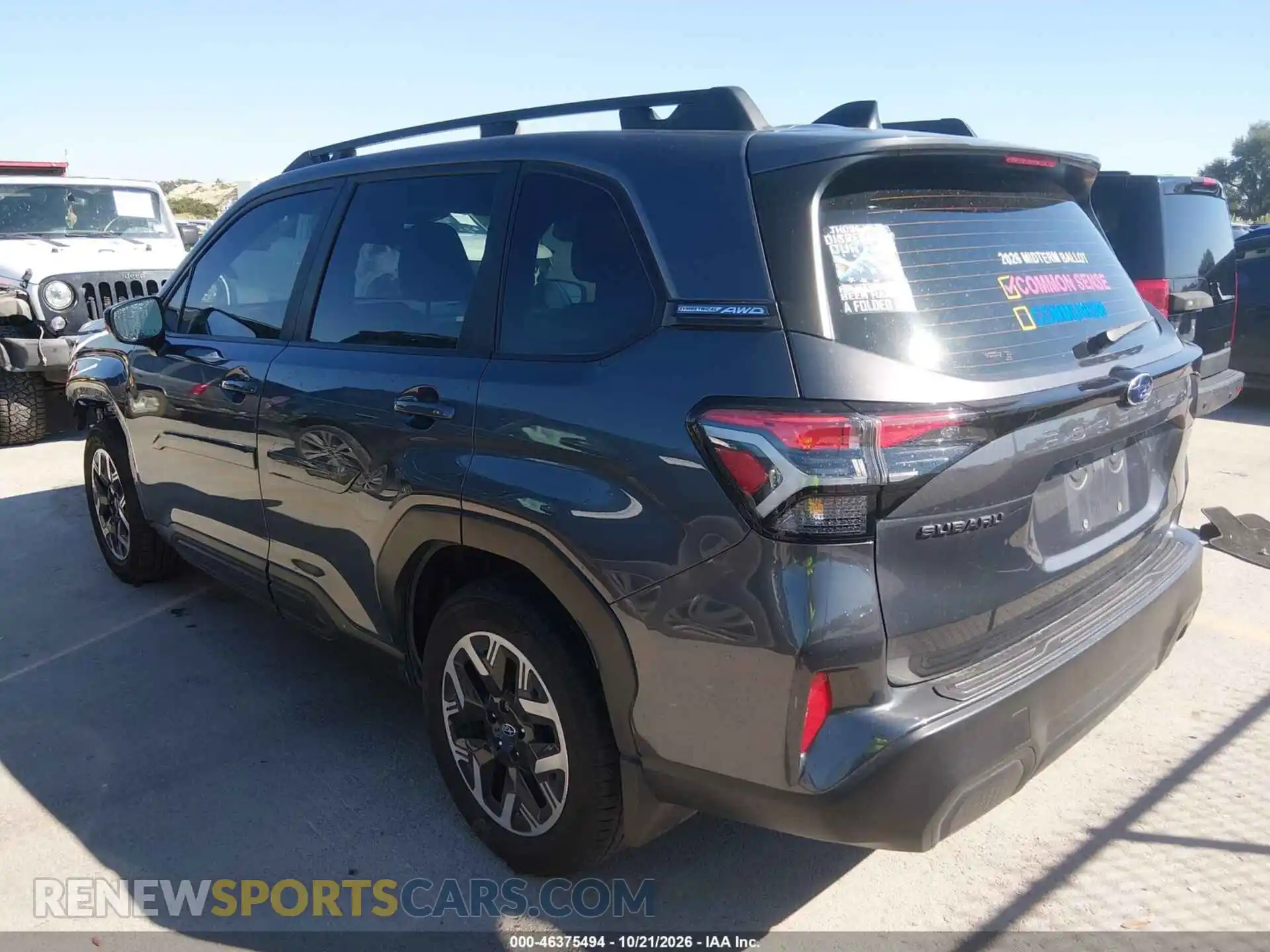 3 Фотография поврежденного автомобиля JF2SLDACXSH578841 SUBARU FORESTER 2025
