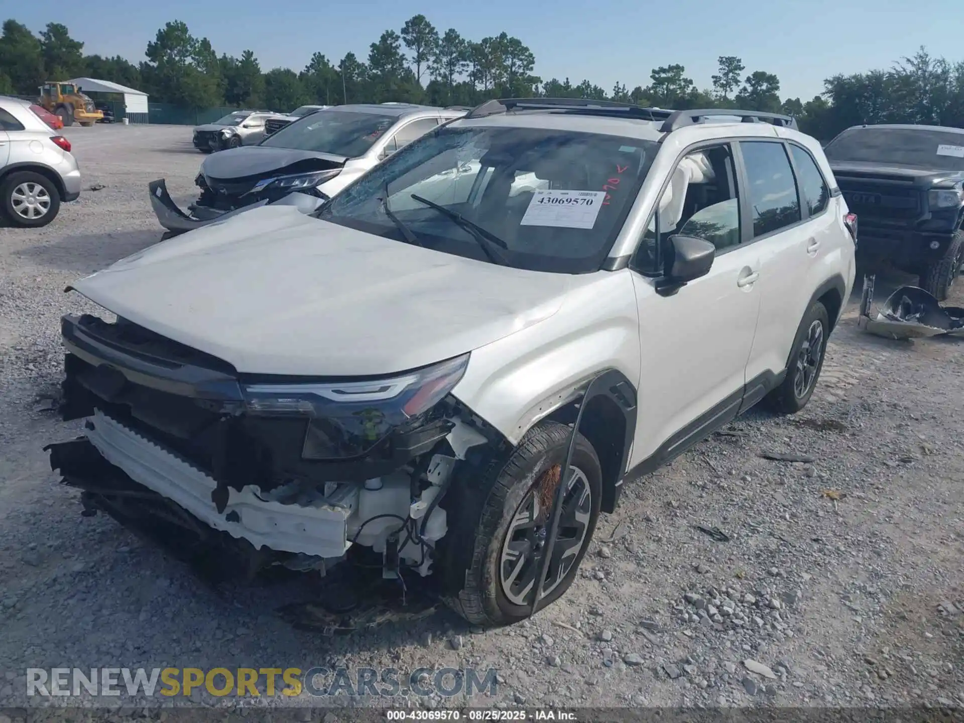 2 Photograph of a damaged car JF2SLDBC0SH420393 SUBARU FORESTER 2025