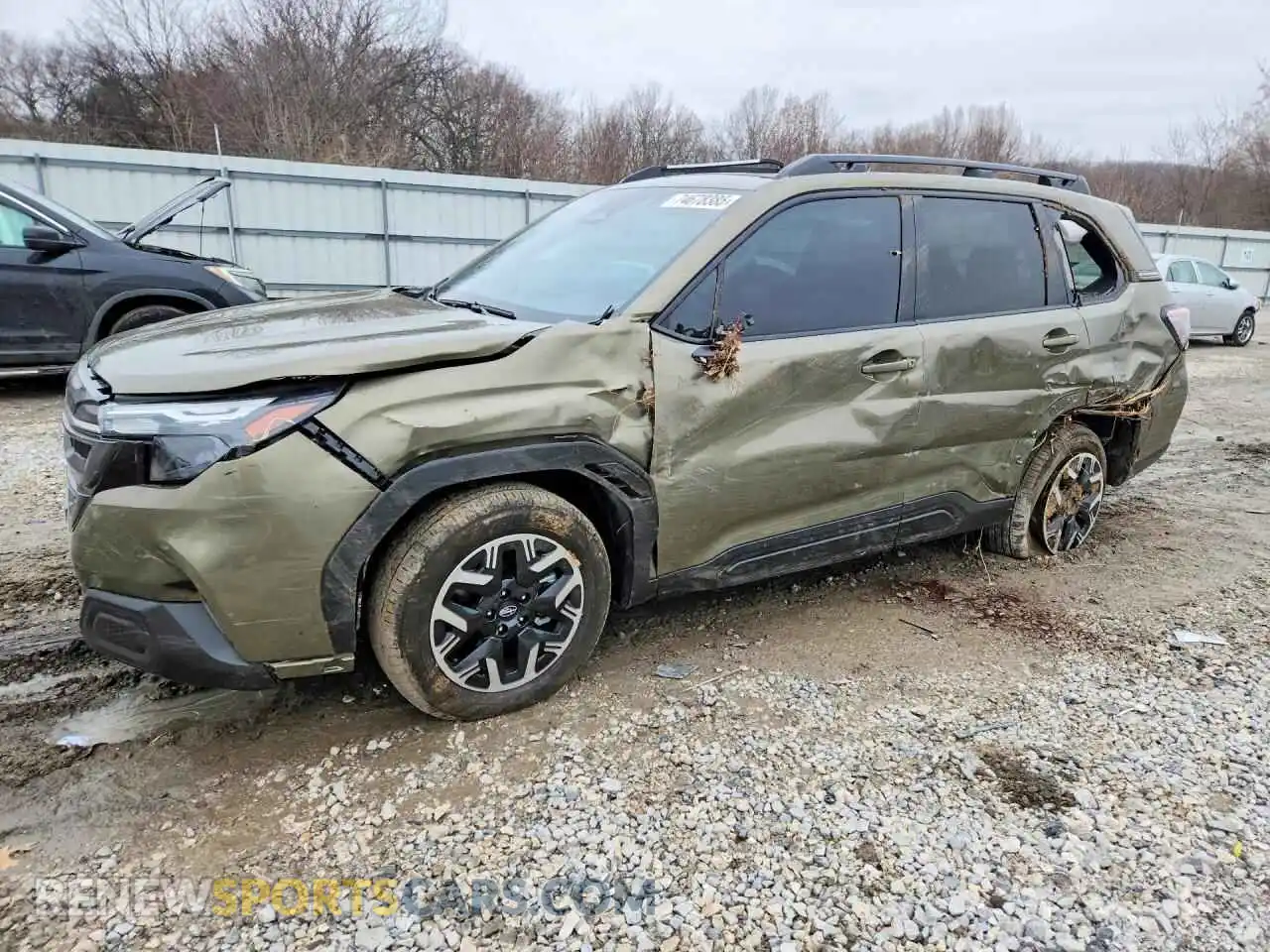 1 Photograph of a damaged car JF2SLDBC1SH492865 SUBARU FORESTER 2025