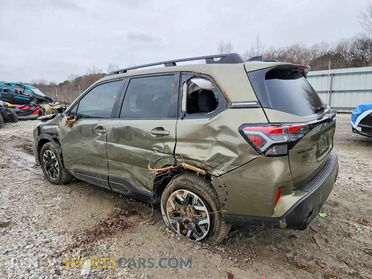 2 Photograph of a damaged car JF2SLDBC1SH492865 SUBARU FORESTER 2025