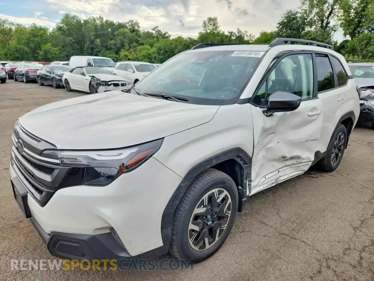 1 Фотография поврежденного автомобиля JF2SLDBC3SH486856 SUBARU FORESTER 2025