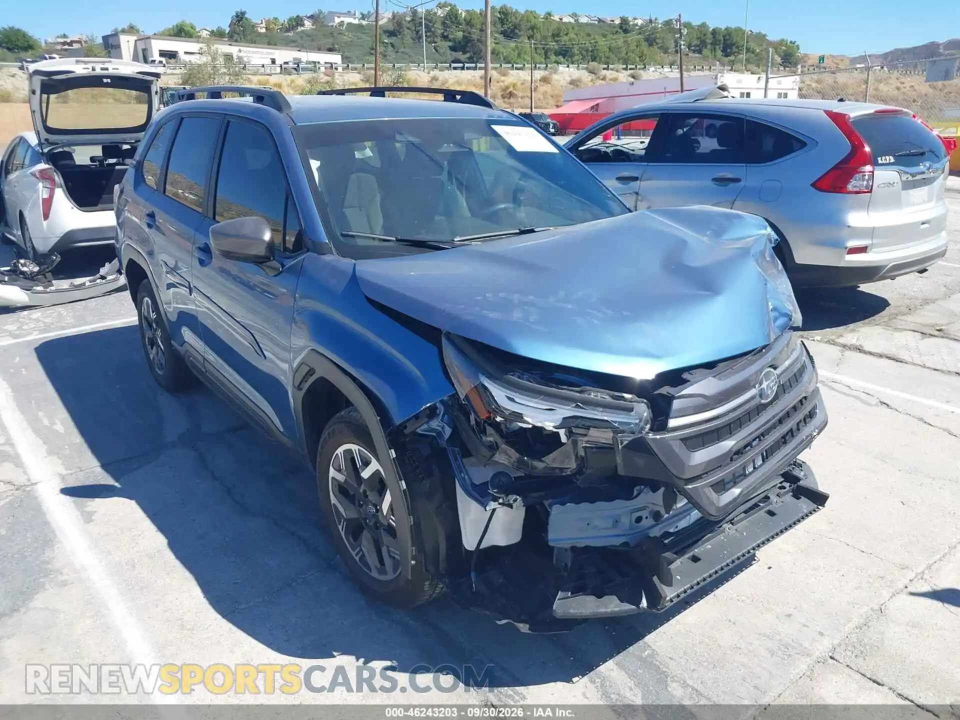 1 Photograph of a damaged car JF2SLDBC4SH605059 SUBARU FORESTER 2025