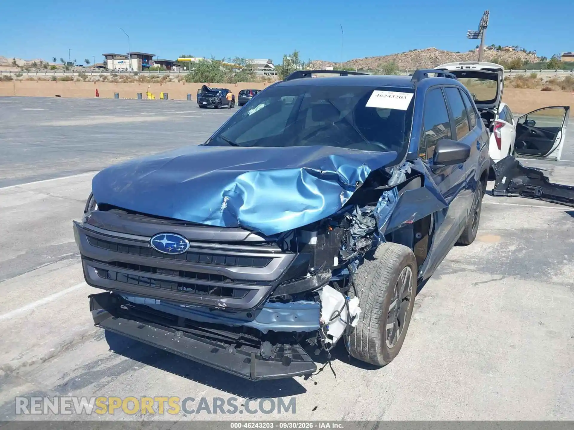2 Photograph of a damaged car JF2SLDBC4SH605059 SUBARU FORESTER 2025