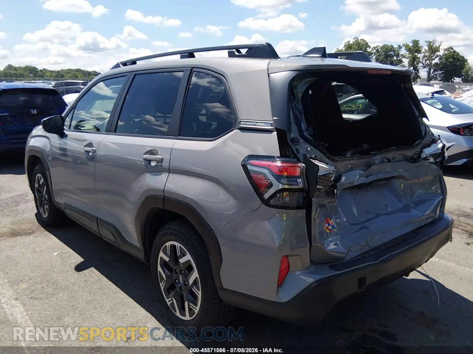 3 Photograph of a damaged car JF2SLDBC4SH615560 SUBARU FORESTER 2025