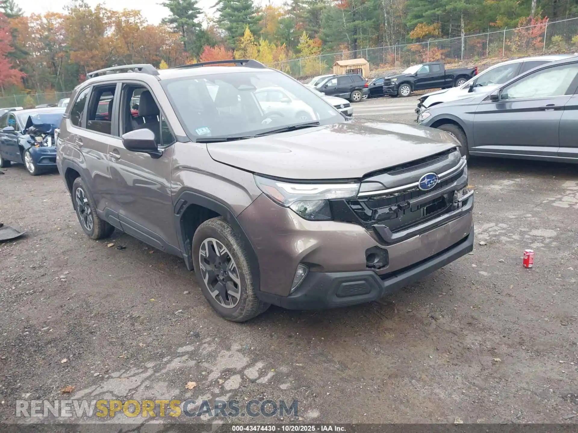 1 Photograph of a damaged car JF2SLDBC5SH435374 SUBARU FORESTER 2025