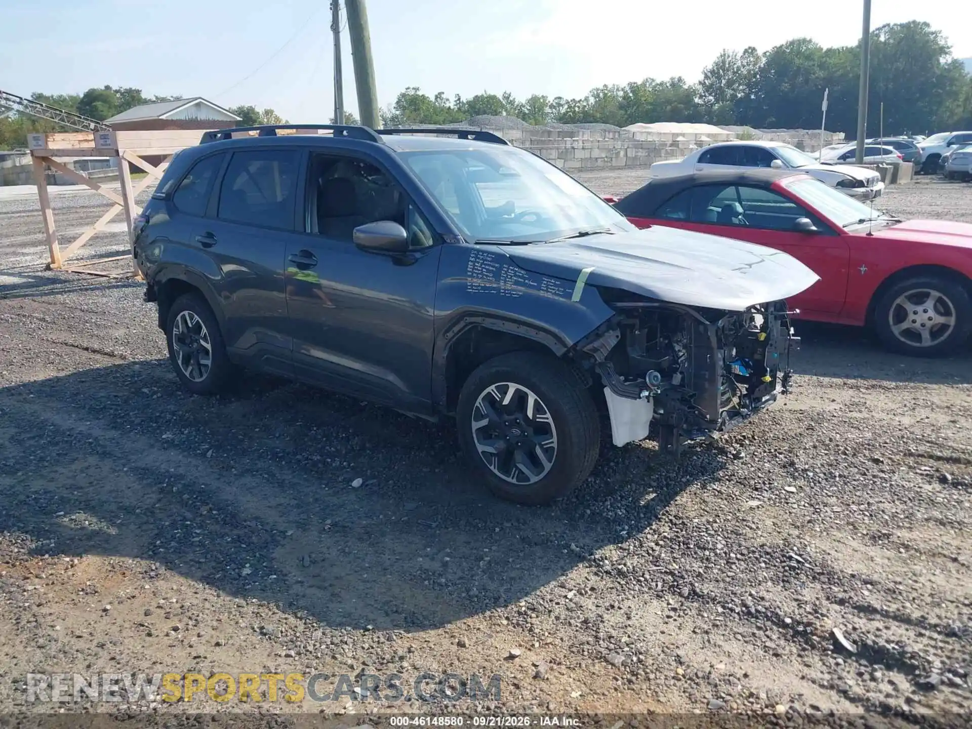 1 Photograph of a damaged car JF2SLDBC5SH461912 SUBARU FORESTER 2025