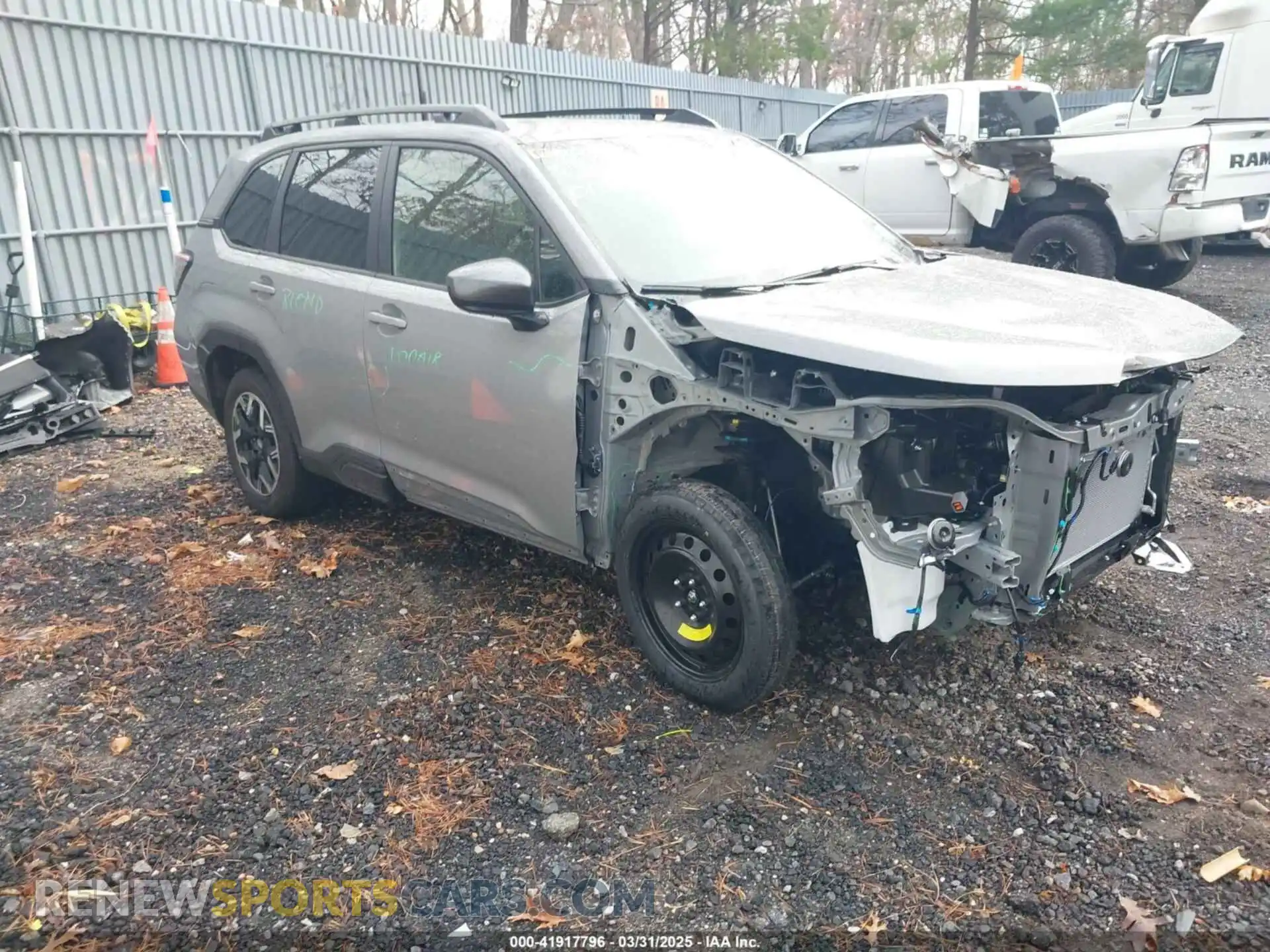 1 Photograph of a damaged car JF2SLDBC6SH435240 SUBARU FORESTER 2025