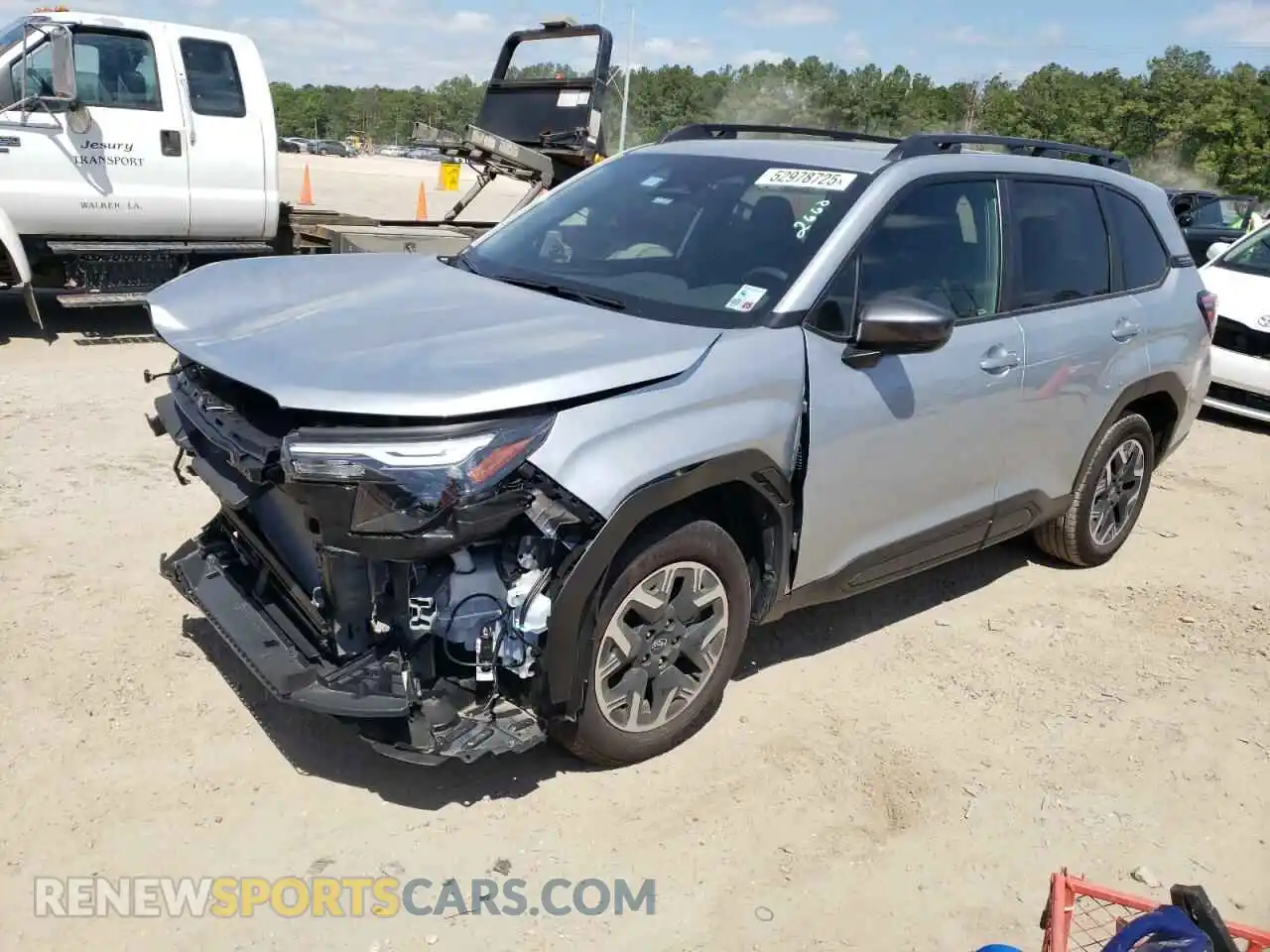 1 Photograph of a damaged car JF2SLDBC6SH451339 SUBARU FORESTER 2025