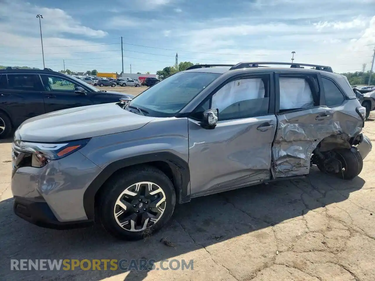 1 Фотография поврежденного автомобиля JF2SLDBC6SH563817 SUBARU FORESTER 2025